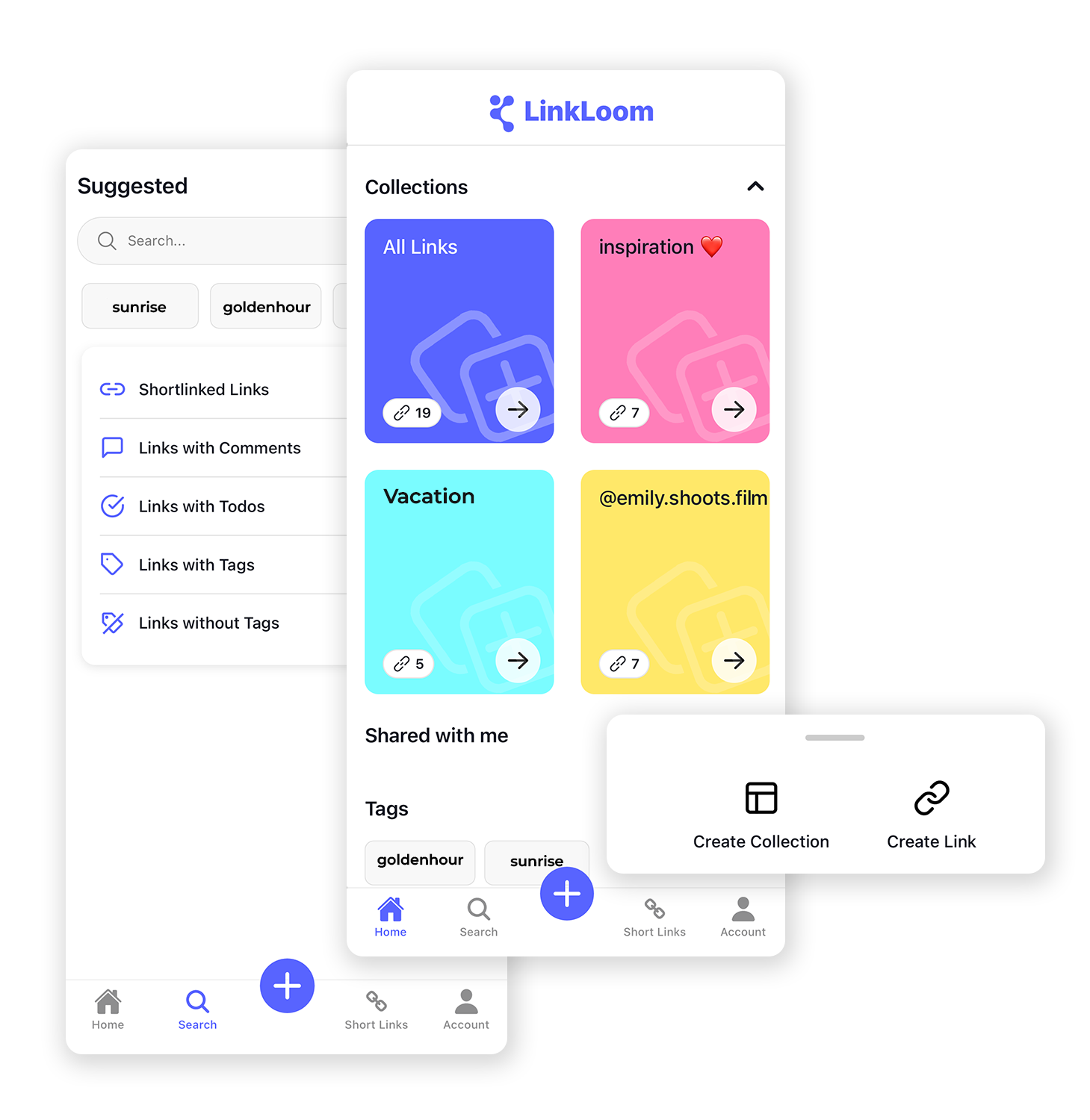 LinkLoom Application Screenshot